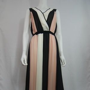 Katia Sleeveless Long Neopolitan Dress NWT